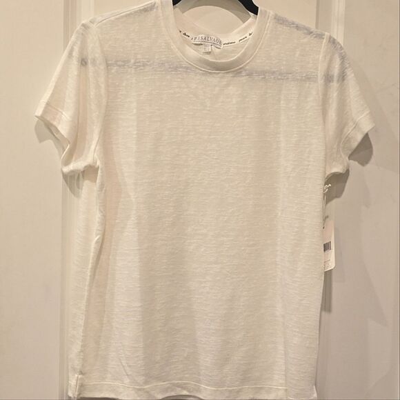 PJ Salvage Back To Basics S/S Top- Ivory - Picture 7 of 8